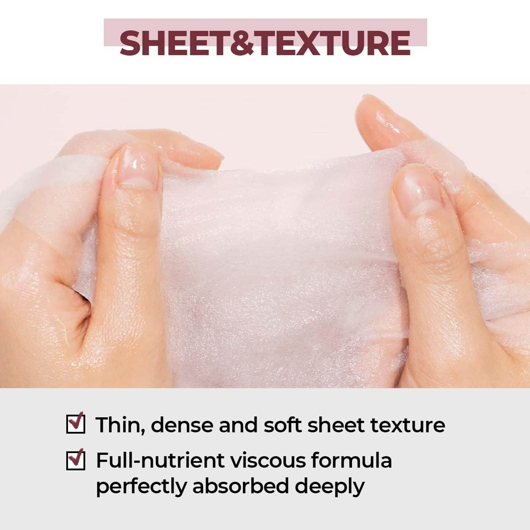 numbuzin No. 3 Tingle-Pore Softening Sheet Mask