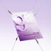 Experience full-face sculpting with this innovative lifting sheet mask powered by NAD+, collagen, and peptides.