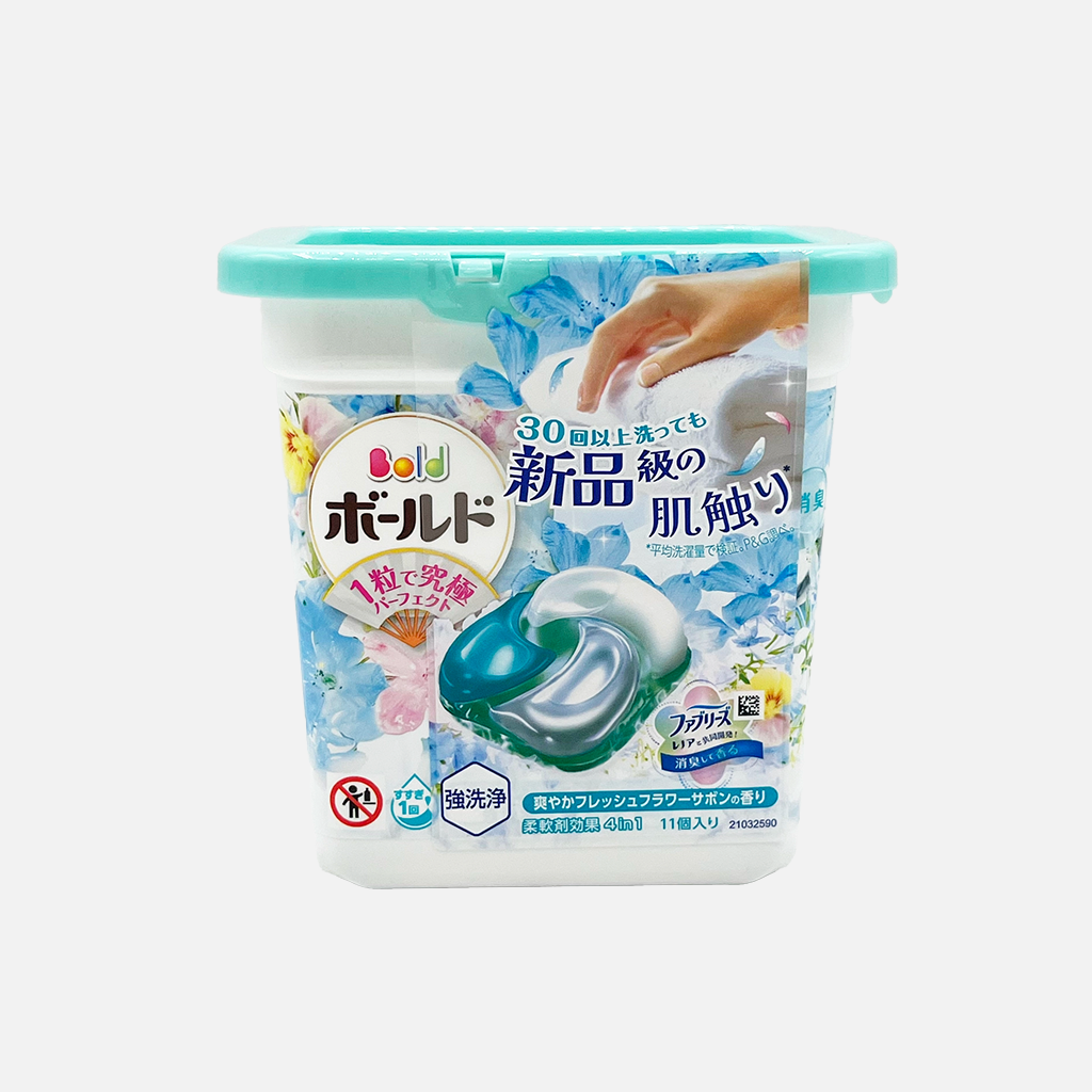 P&amp;G Bold Laundry Detergent Gel Ball 4D Premium 11pcs