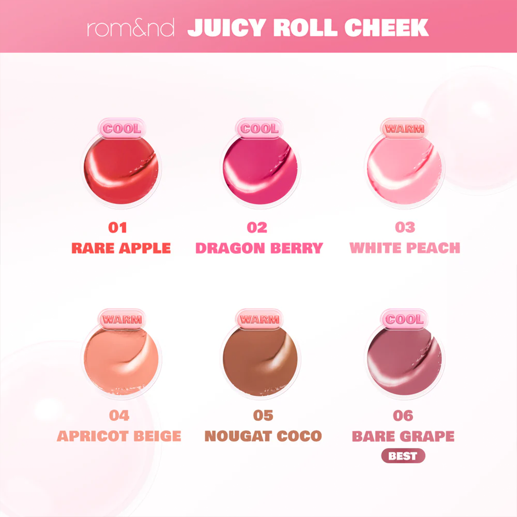 rom&amp;nd Juicy Roll Cheek