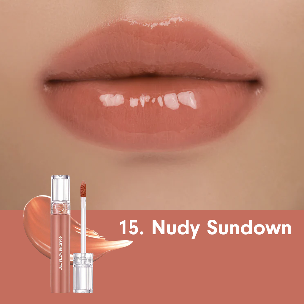 rom&amp;nd 玻璃光水膜唇釉