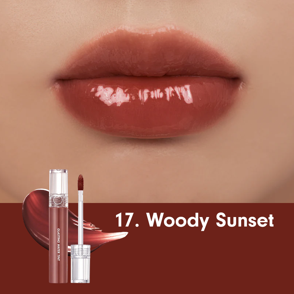 rom&amp;nd 玻璃光水膜唇釉